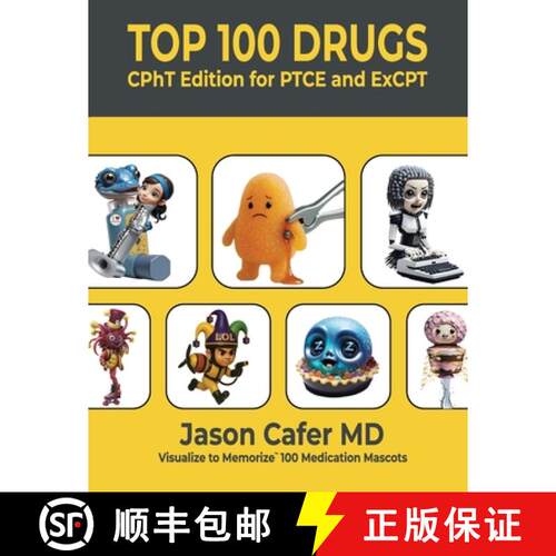 【3-4周达】Top 100 Drugs: CPhT Edition for PTCE and ExCPT [9781735090177]