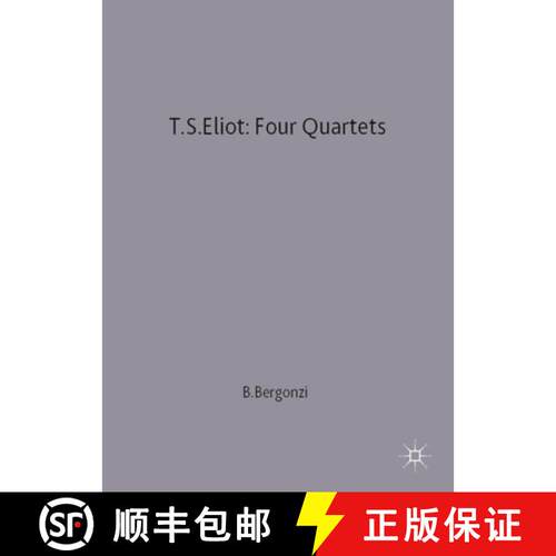 【3-4周达】T.S.Eliot: Four Quartets [9780333028636]