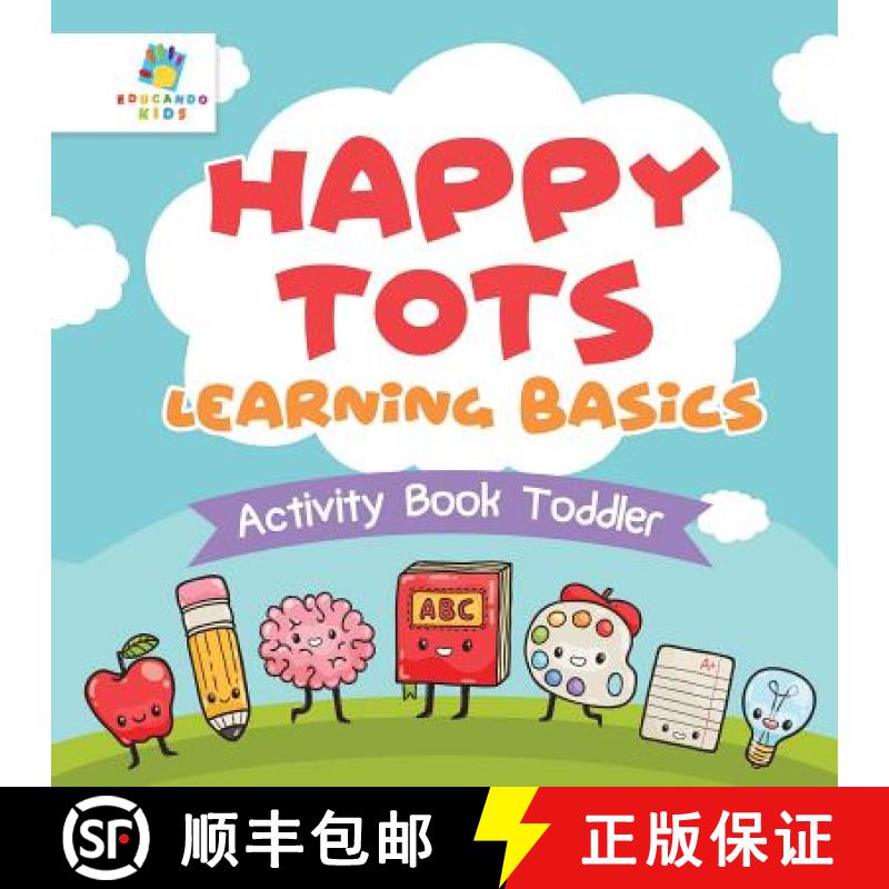 【3-4周达】Happy Tots Learning Basics | Activity Book Toddler [9781645217091]