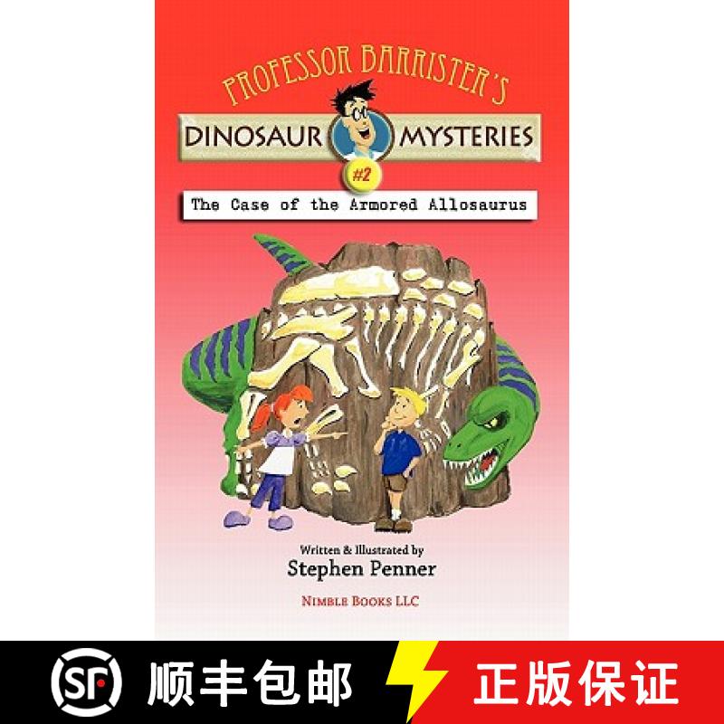 【3-4周达】Professor Barrister's Dinosaur Mysteries #2: The Case of the Armored Allosaurus [9781608880188] - 实物图