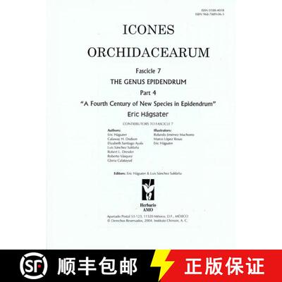 预订 Icones Orchidacearum, Fascicle 7 [9789687889061]