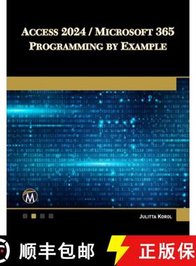 预订 Access 2024 / Microsoft 365 Programming by Example [9781501524141]