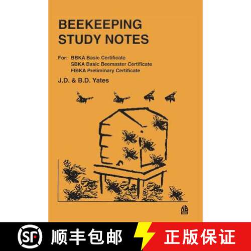 【3-4周达】Beekeeping Study Notes: For BBKA Basic, SBKA Basic Beemaster, FIBKA Preliminary Examinations [9781912271030]