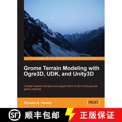 预订 Grome Terrain Modeling with Ogre3d, Udk, and Unity3d [9781849699396]