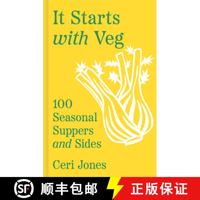 【3-4周达】It Starts with Veg: 100 Seasonal Suppers and Sides [9780008603939]