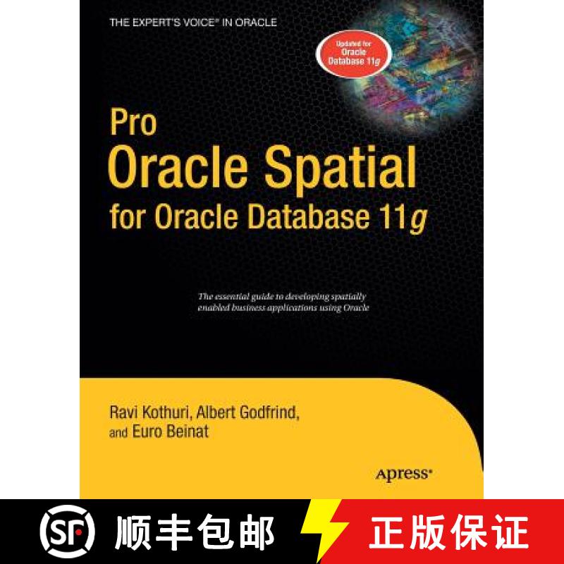 【4周达】Pro Oracle Spatial for Oracle Database 11g [9781430242871]