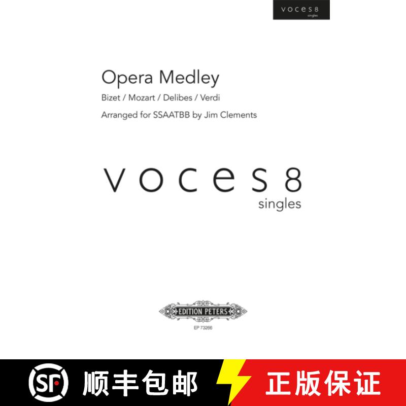 【3-4周达】Opera Medley: Bizet / Mozart / Delibes / Verdi [9790577016863]