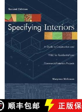 【3-4周达】Specifying Interiors 2E: A Guide To Construction And Ff&E For Residential And Commercial I... [9780471692614]