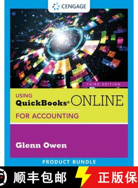 【3-4周达】Using QuickBooks Online for Accounting (with Online, 6 Month Printed Access Card) [9781337911344]