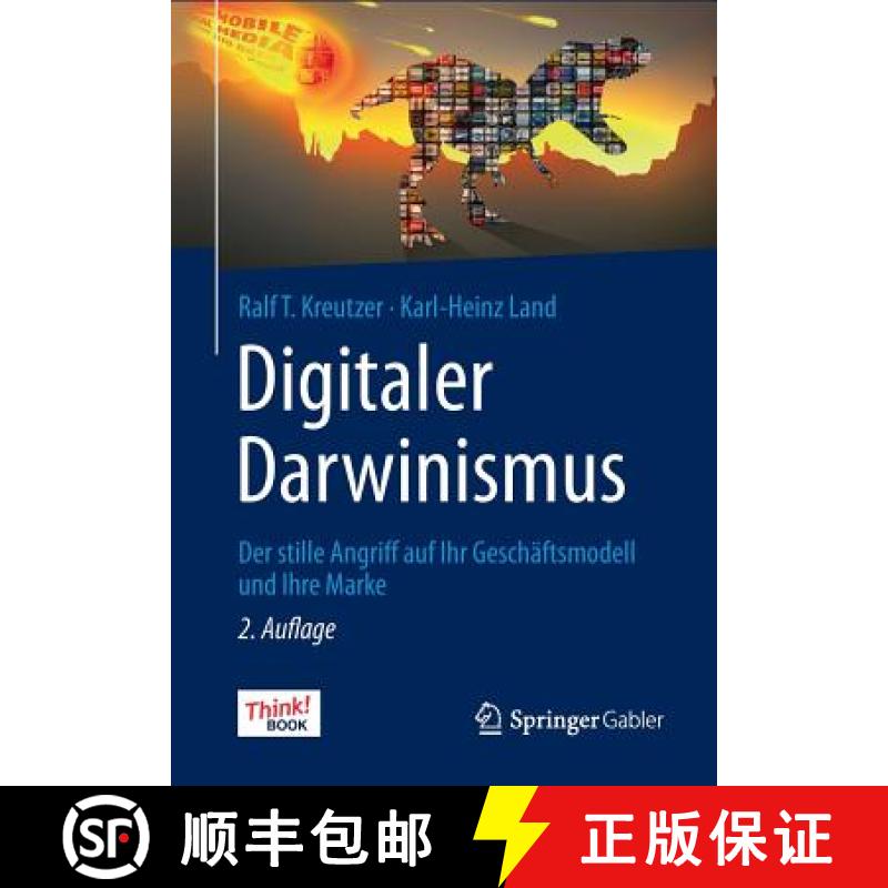 【3-4周达】Digitaler Darwinismus : Der stille Angriff auf Ihr Geschäftsmodell und Ihre Marke. Das Th... [9783658113056]