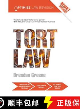 【3-4周达】OPTIMIZE TORT LAW GREENE [9781138221512]