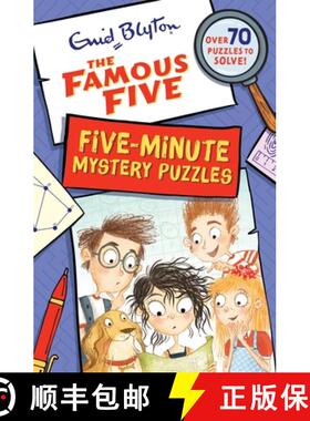 【3-4周达】Famous Five: The Famous Five Mystery Puzzle Book [9781444980233]