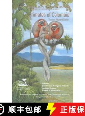 【3-4周达】Primates of Colombia [9781881173830]