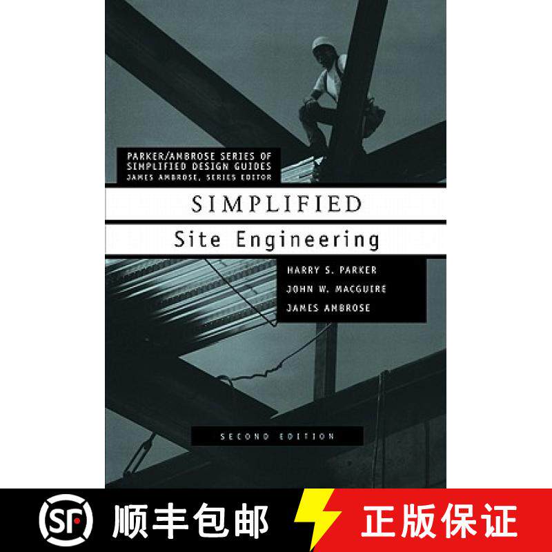 【3-4周达】Simplified Site Engineering, 2Nd Edition [Wiley建筑] [9780471179870]