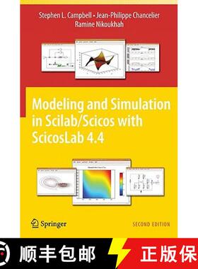 【3-4周达】Modeling and Simulation in Scilab/Scicos with Scicoslab 4.4 [9781441955265]