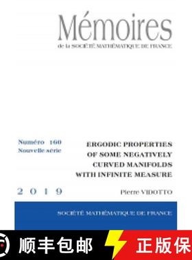 预订 Ergodic properties of some negatively curved manifolds with infinite measure 法国数学学会 [9782856299012]