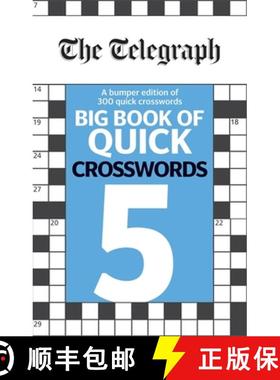 【3-4周达】Telegraph Big Book of Quick Crosswords 5 [9780600636175]