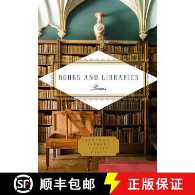 【3-4周达】Books and Libraries: Poems [9780593320198]