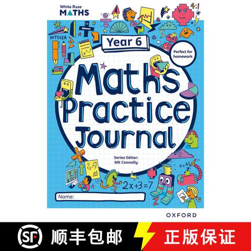 【3-4周达】White Rose Maths Practice Journals Year 6 Workbook: Single Copy [9781382044790]