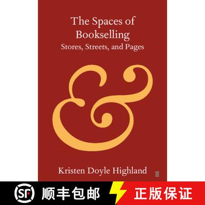 【3-4周达】The Spaces of Bookselling: Stores, Streets, and Pages [9781108822886]
