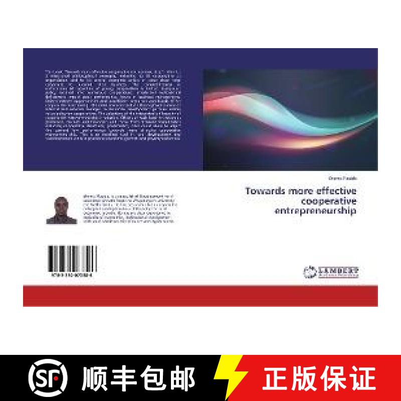 预订 Towards more effective cooperative entrepreneurship [9783330073586]