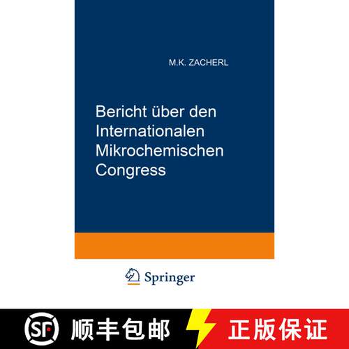 【3-4周达】Bericht UEber Den I. Internationalen Mikrochemischen Congress: Graz, 2.-6. Juli 1950 [9783662362136]