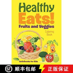 and 9781683219118 4周达 Book Coloring Veggies Fruits Eats Healthy