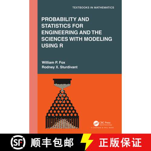 【3-4周达】精装 Probability and Statistics for Engineering and the Sciences with Modeling Using R [9781032330471]