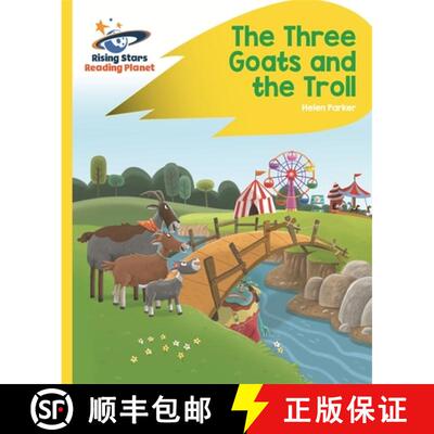 【3-4周达】Reading Planet - The Three Goats and the Troll - Yellow: Rocket Phonics [9781471879784]