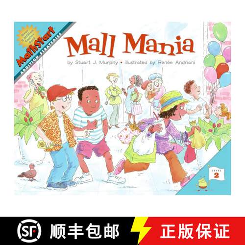 【3-4周达】Mall Mania: MathStart Level 2: Addition Strategies [9780060557775]