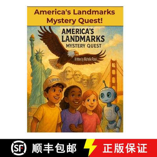 【3-4周达】精装 America's Landmark Mystery Quest [9781257940271]