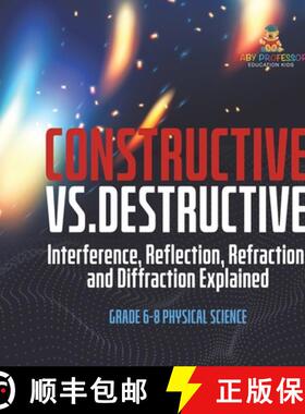【3-4周达】Constructive vs. Destructive | Interference, Reflection, Refraction, and Diffraction Expla... [9781541997837]