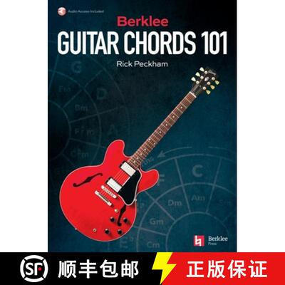 【3-4周达】Berklee Guitar Chords 101: Learn the Berklee Approach to Guitar Chords Book/Online Audio [9780876392270]