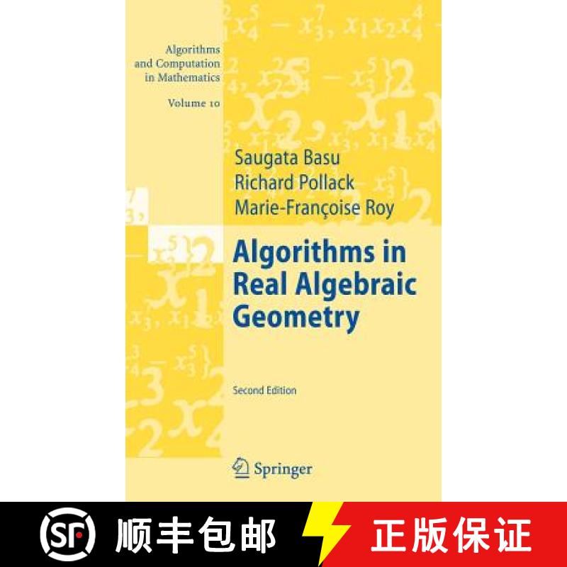 【3-4周达】Algorithms in Real Algebraic Geometry [9783540330981]