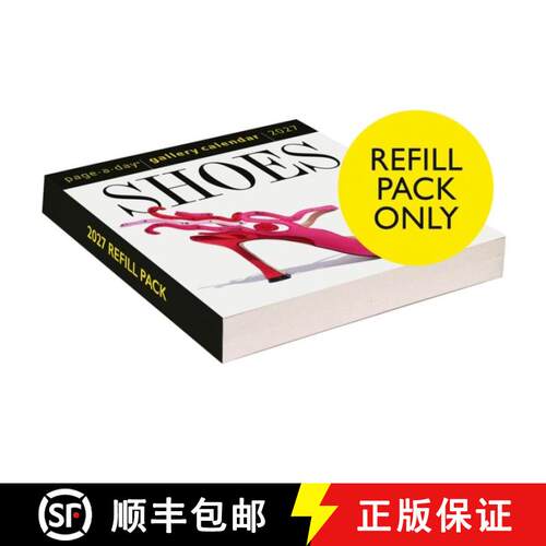 【3-4周达】Shoes Page-A-Day(r) Gallery Calendar Refill Pack 2027: Indulge the Shoe Lover's Obsession ... [9781523535194]