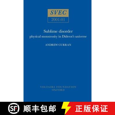 【3-4周达】Sublime Disorder: Physical Monstrosity in Diderot's Universe [9780729407496]