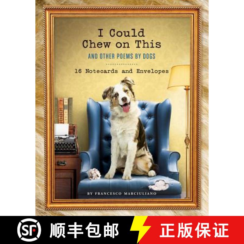 【3-4周达】I Could Chew on This: 16 Notecards and Envelopes [9781452153148]