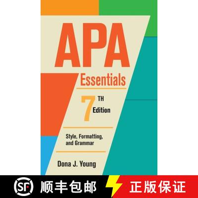 【2-3周达】APA Essentials, 7th Edition: Style, Formatting, and Grammar [9781793581556]
