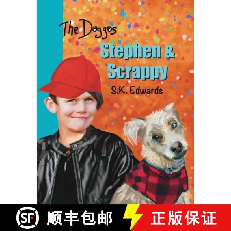 【3-4周达】精装 Stephen & Scrappy [9798990693654] - 实物图