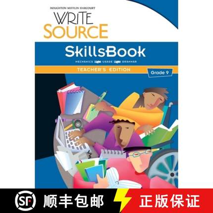 预订 Write Source SkillsBook Teacher's Edition Grade 9 [9780547484426]