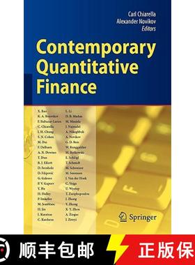 【3-4周达】Contemporary Quantitative Finance : Essays in Honour of Eckhard Platen [9783642034787]