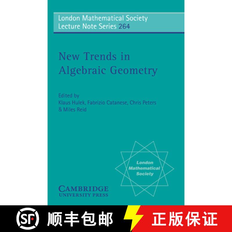 【3-4周达】New Trends in Algebraic Geometry: - New Trends in Algebraic Geometry [9780521646598]