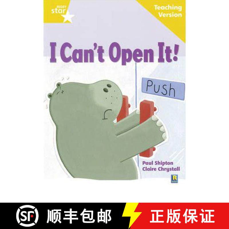 【3-4周达】Rigby Star Guided Reading Yellow Level: I Can't Open It! Teaching Version [9780433049326]