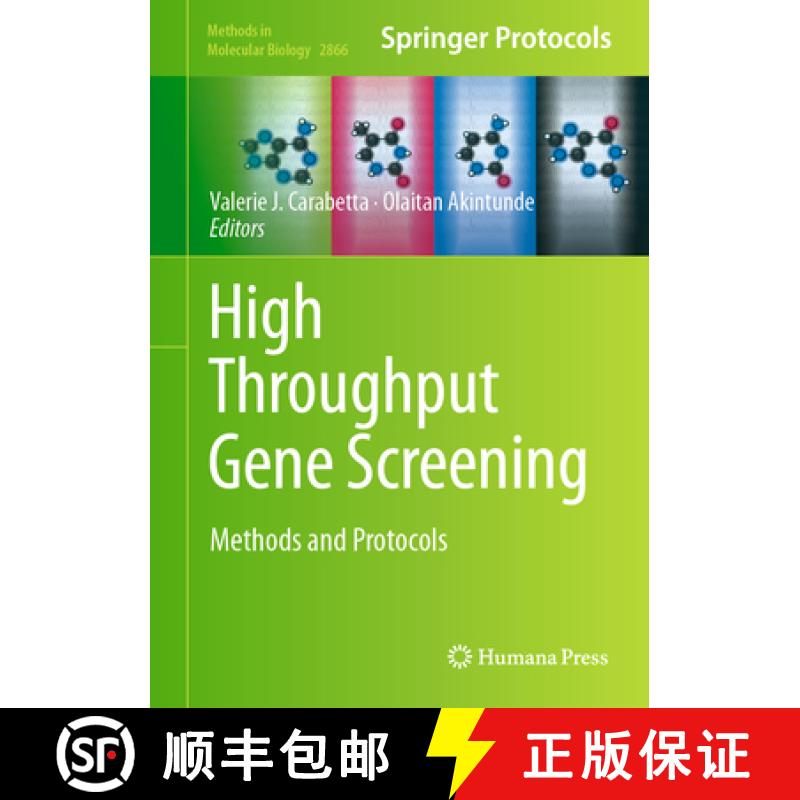 【3-4周达】High Throughput Gene Screening : Methods and Protocols [9781071641910]