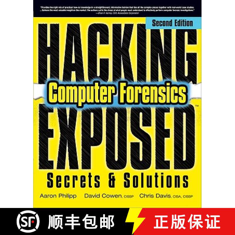 预订 Hacking Exposed Computer Forensics, Second Edition: Computer Forensics Secrets & Solutions [9780071626774]