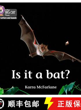 【3-4周达】Collins Big Cat Phonics for Letters and Sounds - Is It a Bat?: Band 1b/Pink B [9780008351915]