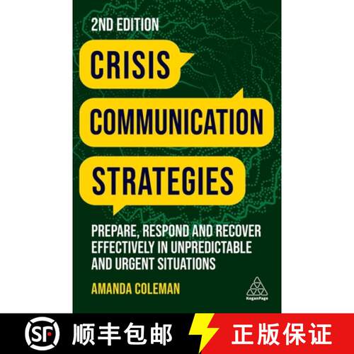 【3-4周达】Crisis Communication Strategies – Prepare, Respond and Recover Effectively in Unpredictab... [9781398609419]