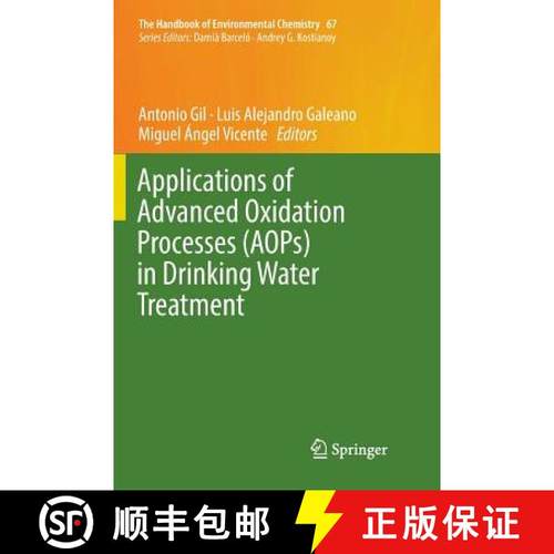 【3-4周达】Applications of Advanced Oxidation Processes (Aops) in Drinking Water Treatment [9783030083175]