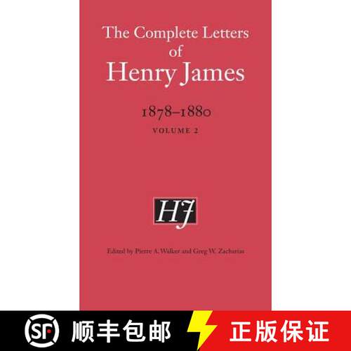 【3-4周达】精装 The Complete Letters of Henry James, 1878–1880 – Volume 2 [9780803269859]