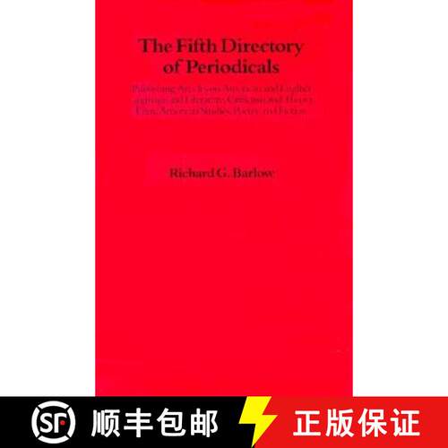 【3-4周达】The Fifth Directory of Periodicals: Publishing Articles On American and English Language a... [9780804009621]